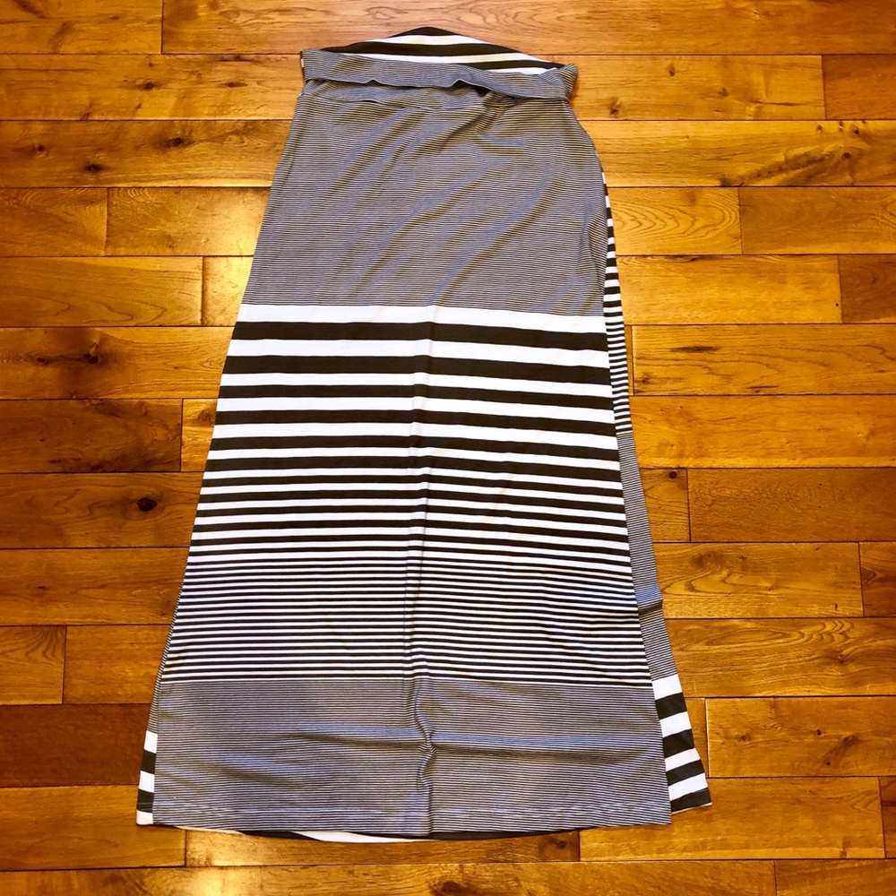 Striped Maxi Skirt